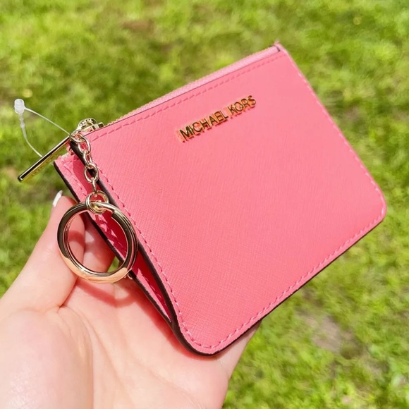 NWT Michael Kors Key Ring Card Holder Gaby’sBags - Picture 2 of 4